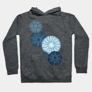 Blue Sea Urchins Hoodie